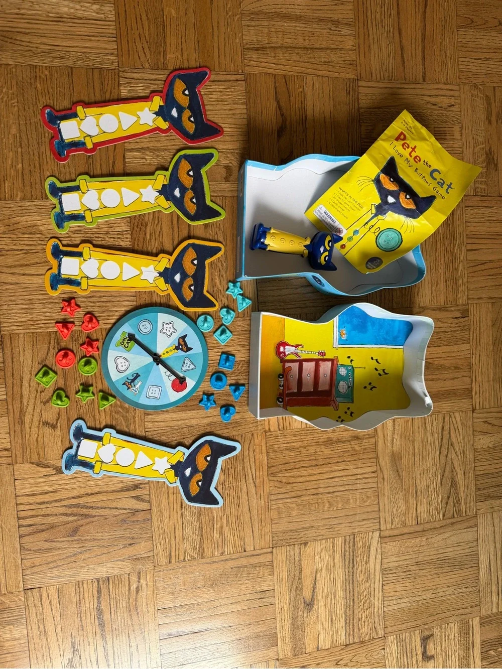 Pete the Cat I Love My Buttons Board Game
